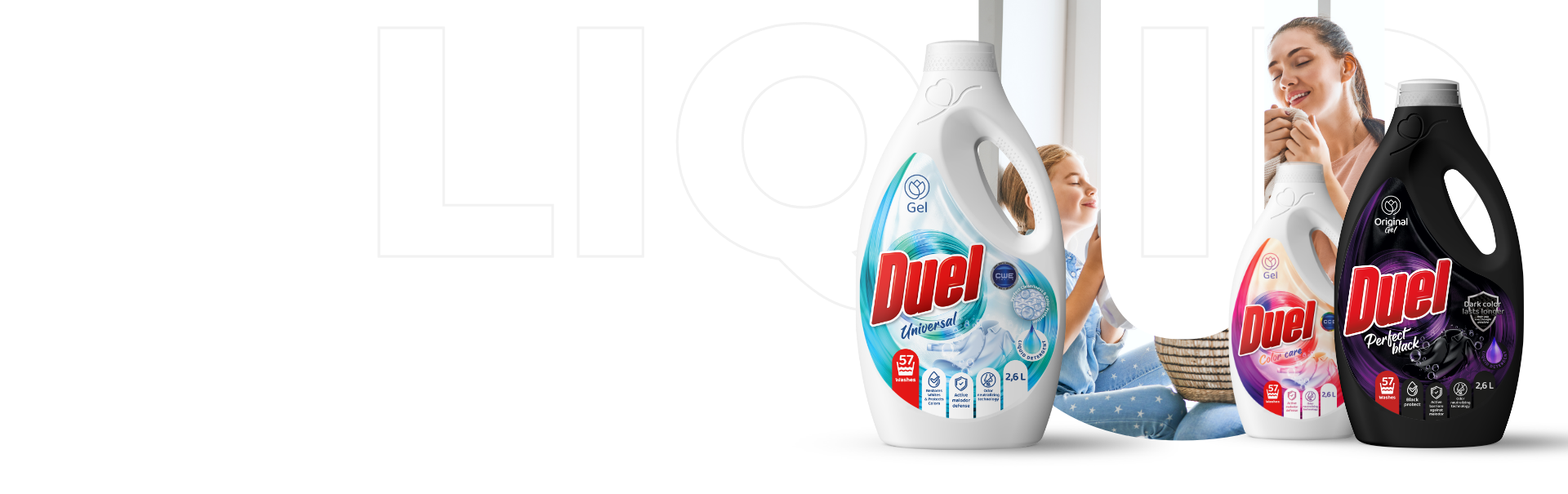 Hero section image containing products