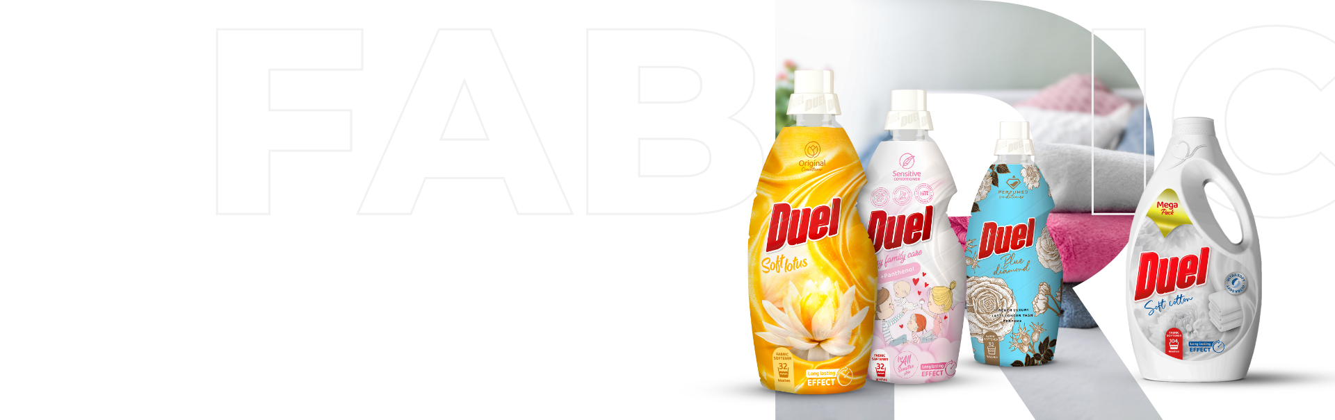 Hero section image containing products