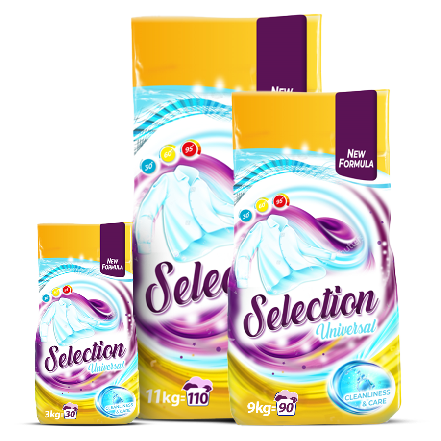 Selection Universal packages